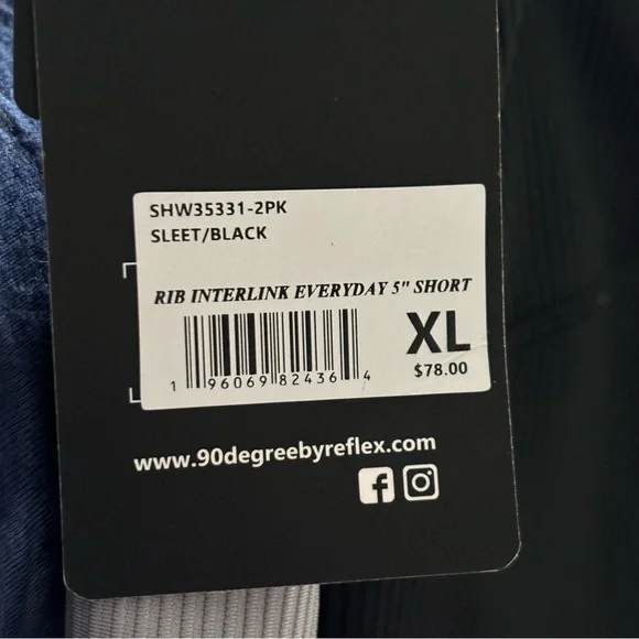 2 Piece Biker Short Set - Picture 5 of 5